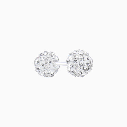 Sparkling Disco Ball Stud - OhmoJewelry