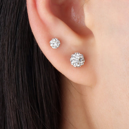 Sparkling Disco Ball Stud - OhmoJewelry