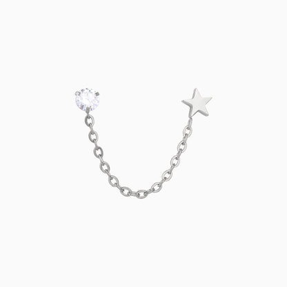 Shining Star Chain Earrings - OhmoJewelry