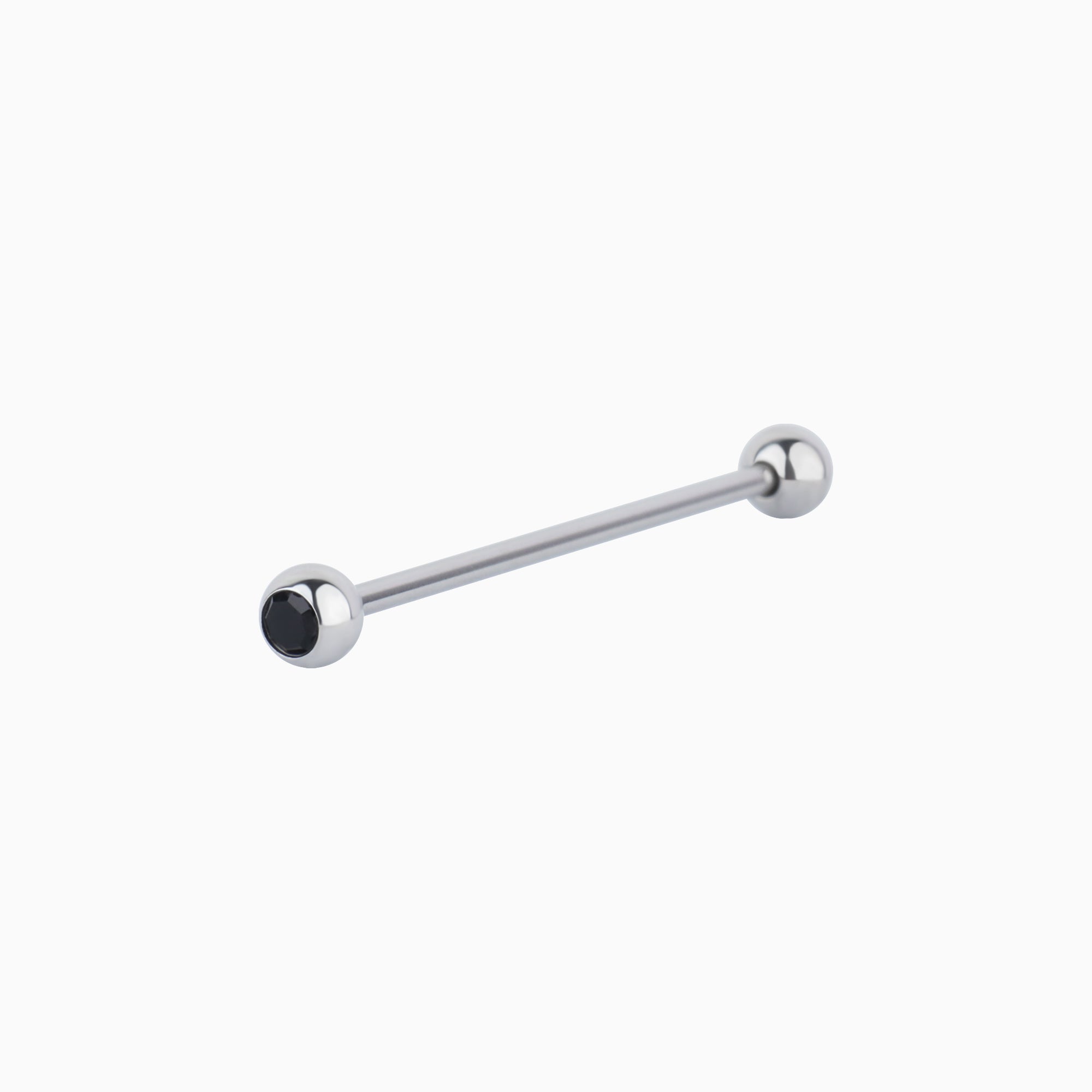 Charm Gem Industrial Barbell - OhmoJewelry