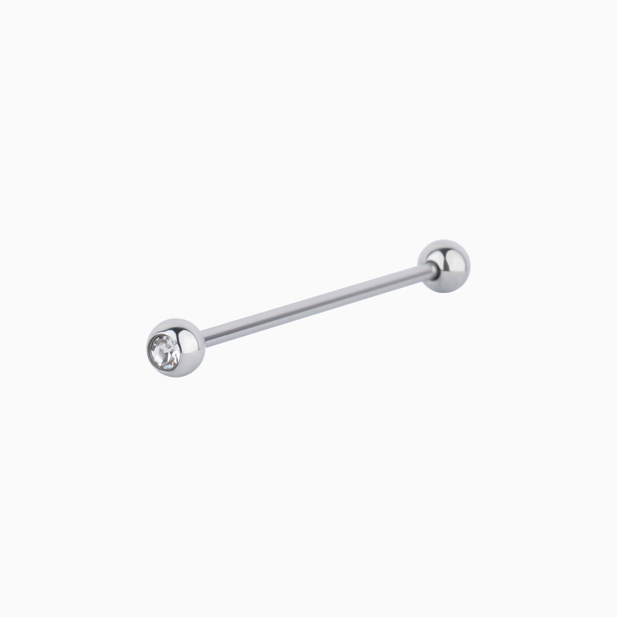 Charm Gem Industrial Barbell - OhmoJewelry