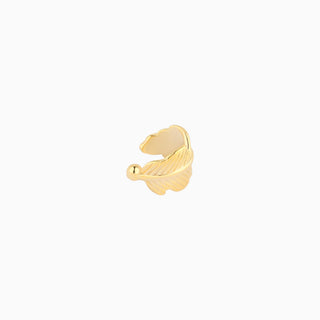 A Leaf Ear Cuff - OhmoJewelry