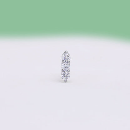 Basic Gem Stud - OhmoJewelry