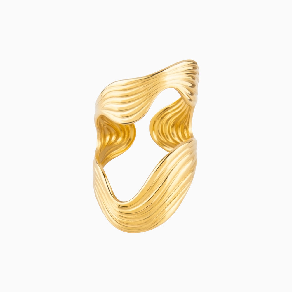 Big Wave Ring - OhmoJewelry