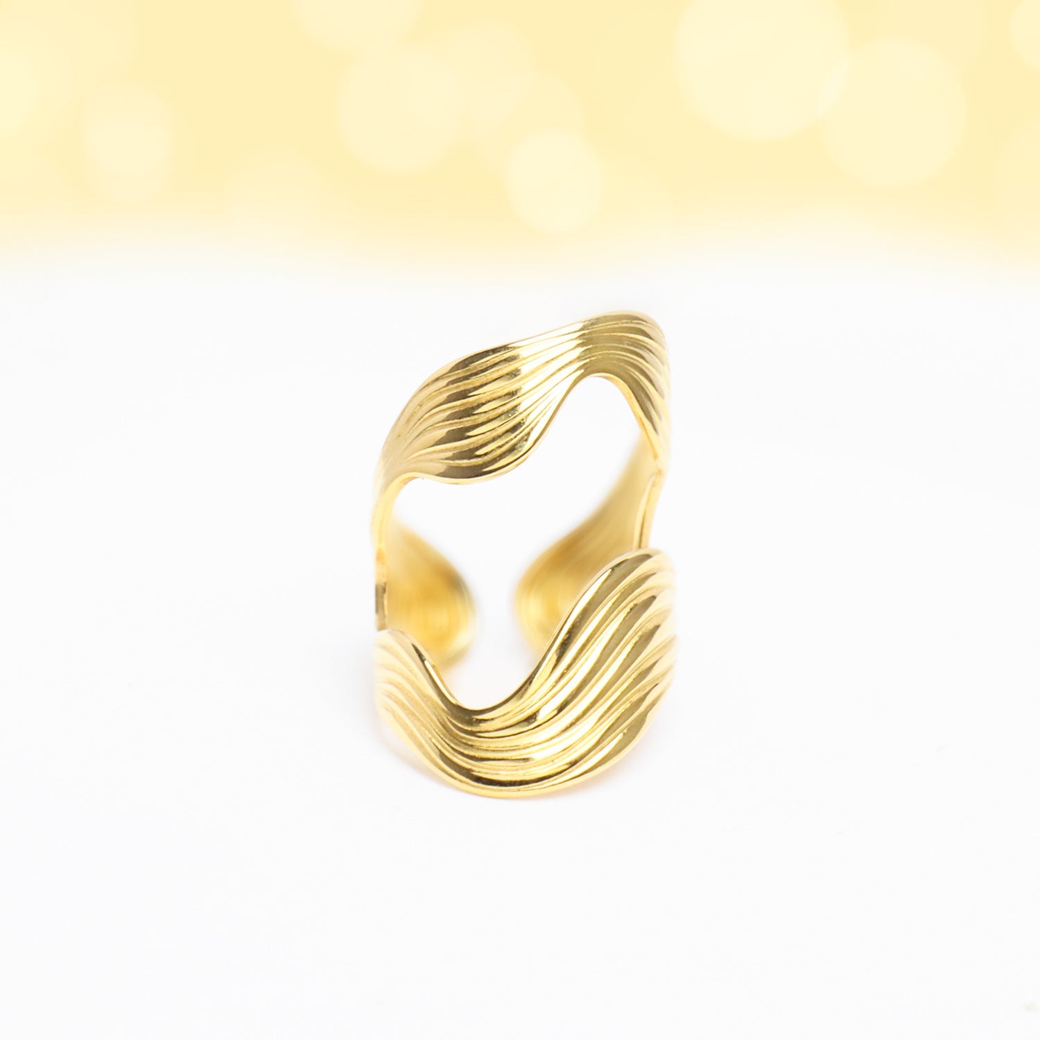 Big Wave Ring - OhmoJewelry