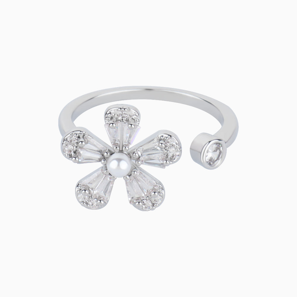 Blooming Flower Open Ring - OhmoJewelry