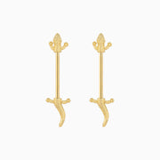 Gecko Nipple Rings - Stainless Steel - Oumo Jewelry