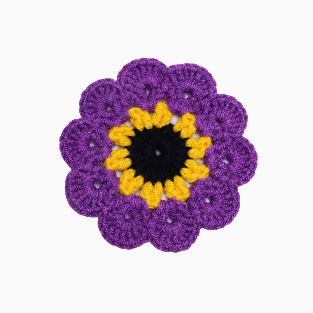 Charm Flower Crochet Coaster - OhmoJewelry