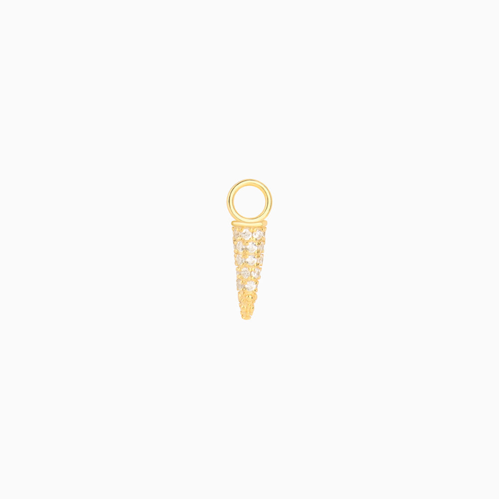 Cool Spike Charm - Sterling Silver 925 - Oumo Jewelry