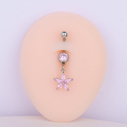 Flower Belly Ring - OhmoJewelry