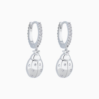Ladybug Drop Earrings - OhmoJewelry