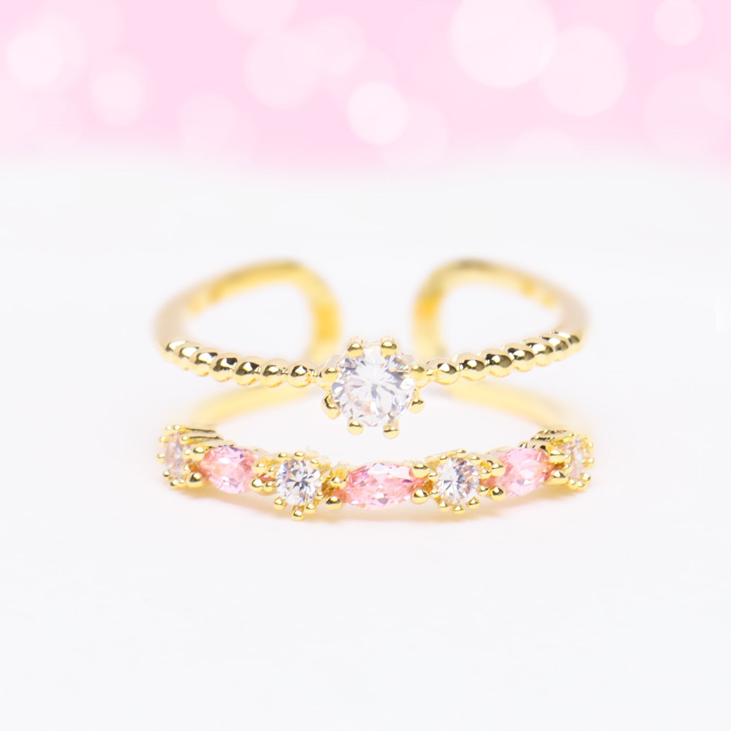 Love Pink Ring - OhmoJewelry