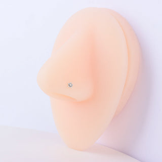 Mini Flower Nose Stud - OhmoJewelry