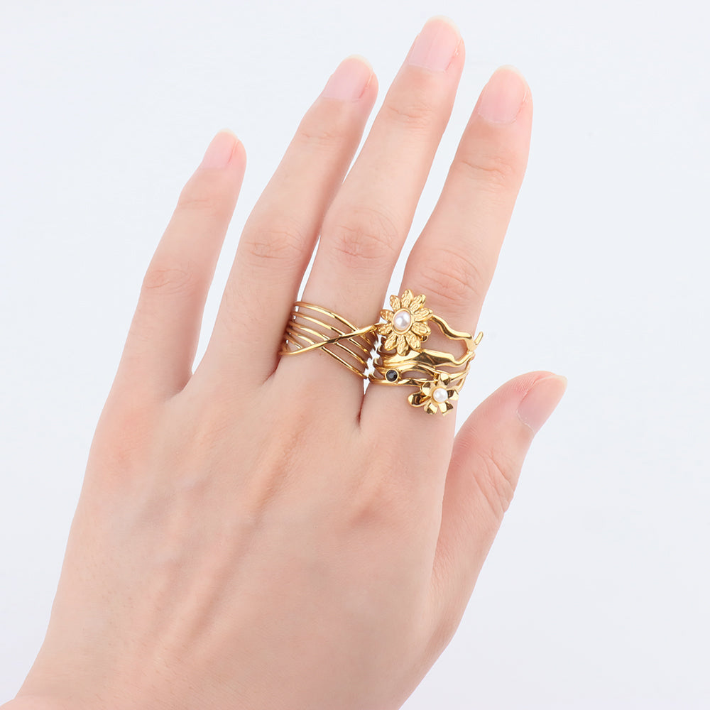 Multiple Lines Ring - OhmoJewelry