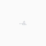 Dazzling Gemstone Nose Stud - Sterling Silver 925 - Nostril - Oumo Jewelry
