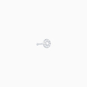 Surround Love Nose Stud - Sterling Silver 925 - Nostril - Oumo Jewelry