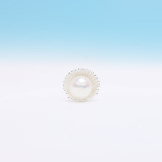 Pearl Shell Stud - OhmoJewelry