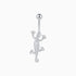 Shiny Gecko Belly Ring - OhmoJewelry