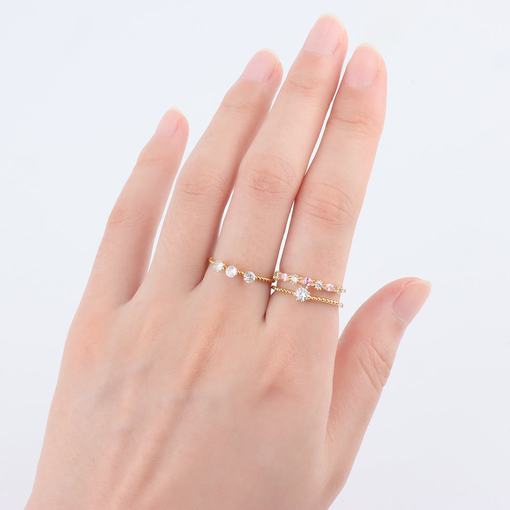 Shiny Twist Ring - OhmoJewelry