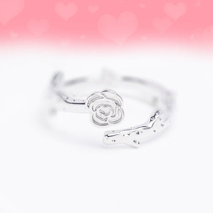 Spreading Rose Ring - OhmoJewelry