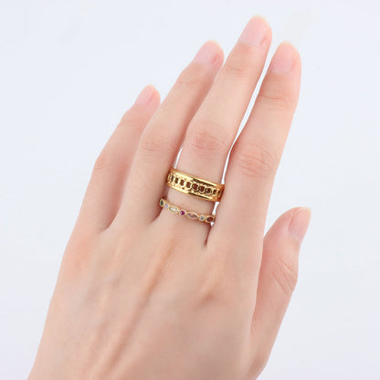 Sturdy Chain Ring - OhmoJewelry