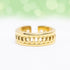 Sturdy Chain Ring - OhmoJewelry