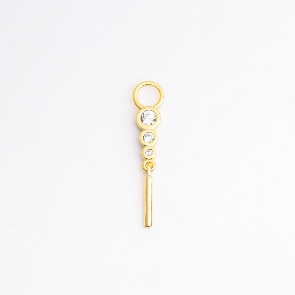 Tassel Charm - Sterling Silver 925 - Oumo Jewelry