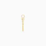 Tassel Charm - Sterling Silver 925 - Oumo Jewelry