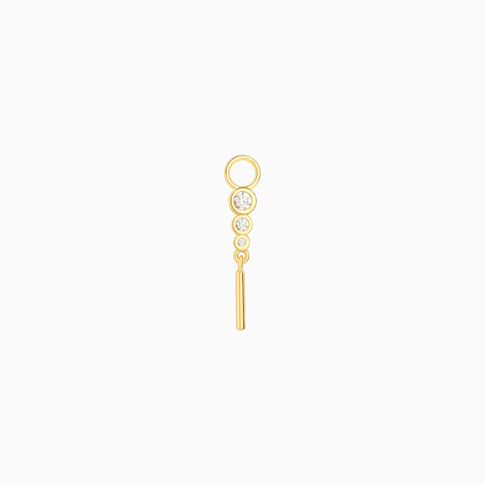 Tassel Charm - Sterling Silver 925 - Oumo Jewelry