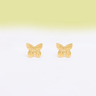 Vintage Butterfly Studs - OhmoJewelry