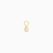 Water Drop Charm - Sterling Silver 925 - Oumo Jewelry