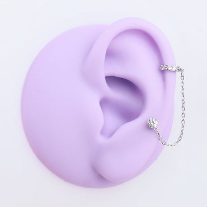 Shiny Chain Earring - OhmoJewelry