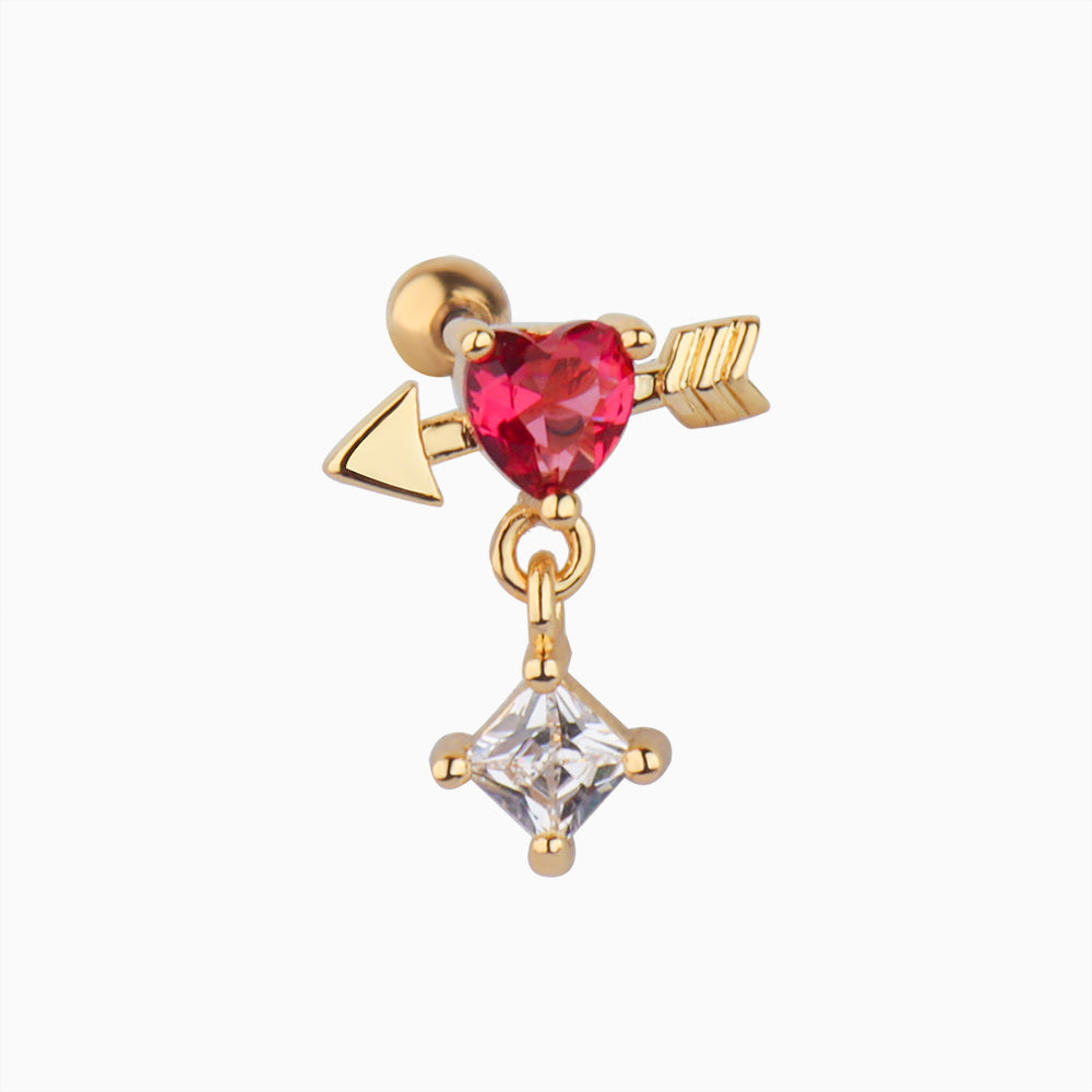 💘Cupid Love Stud - OhmoJewelry