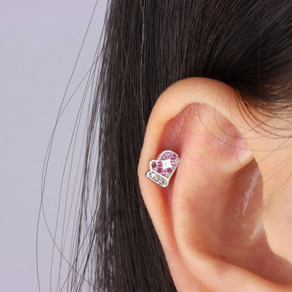 🧤Cute Glove Stud - OhmoJewelry