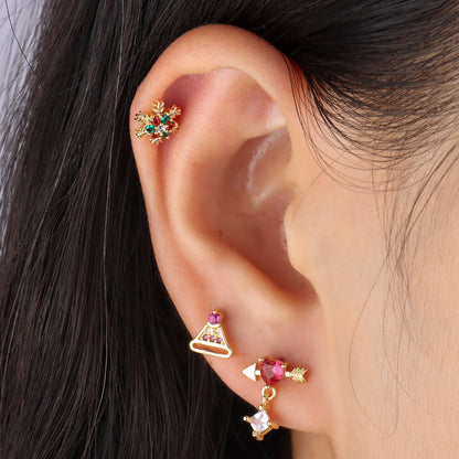 🎅Cute Hat Stud - OhmoJewelry