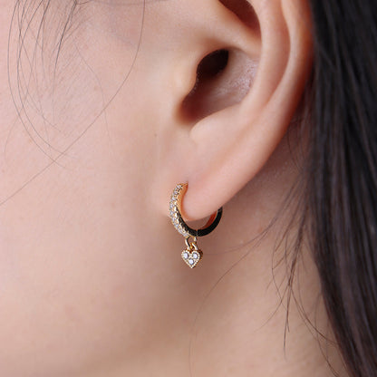 Mya Single Earring Hoop - OhmoJewelry