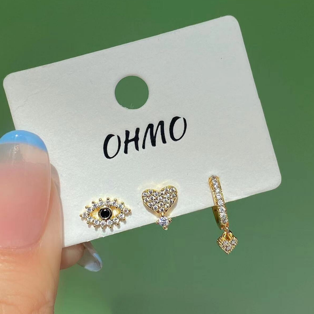 Mya Single Earring Hoop - OhmoJewelry