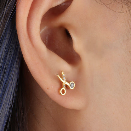 ✂️Scissor Stud - OhmoJewelry