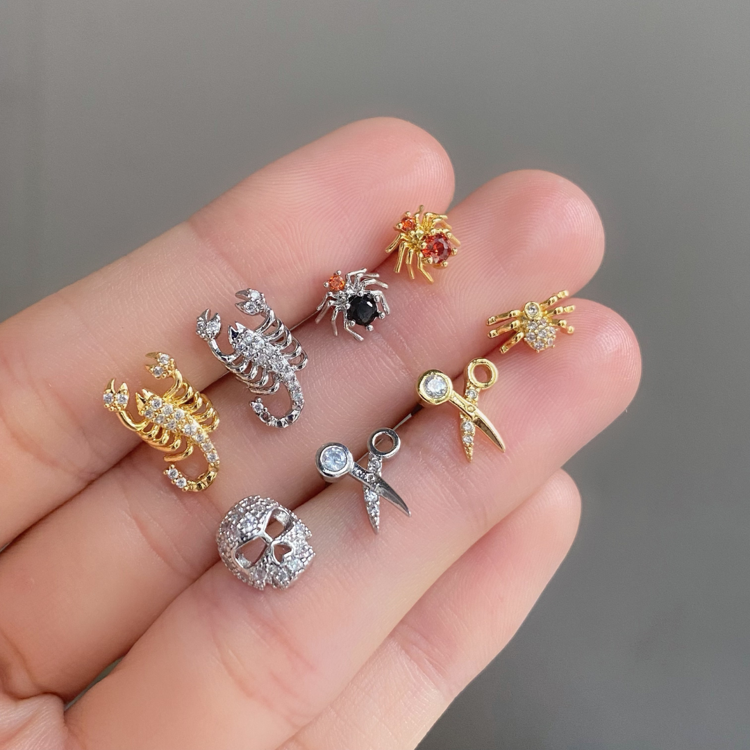 🦂Scorpion Stud - OhmoJewelry