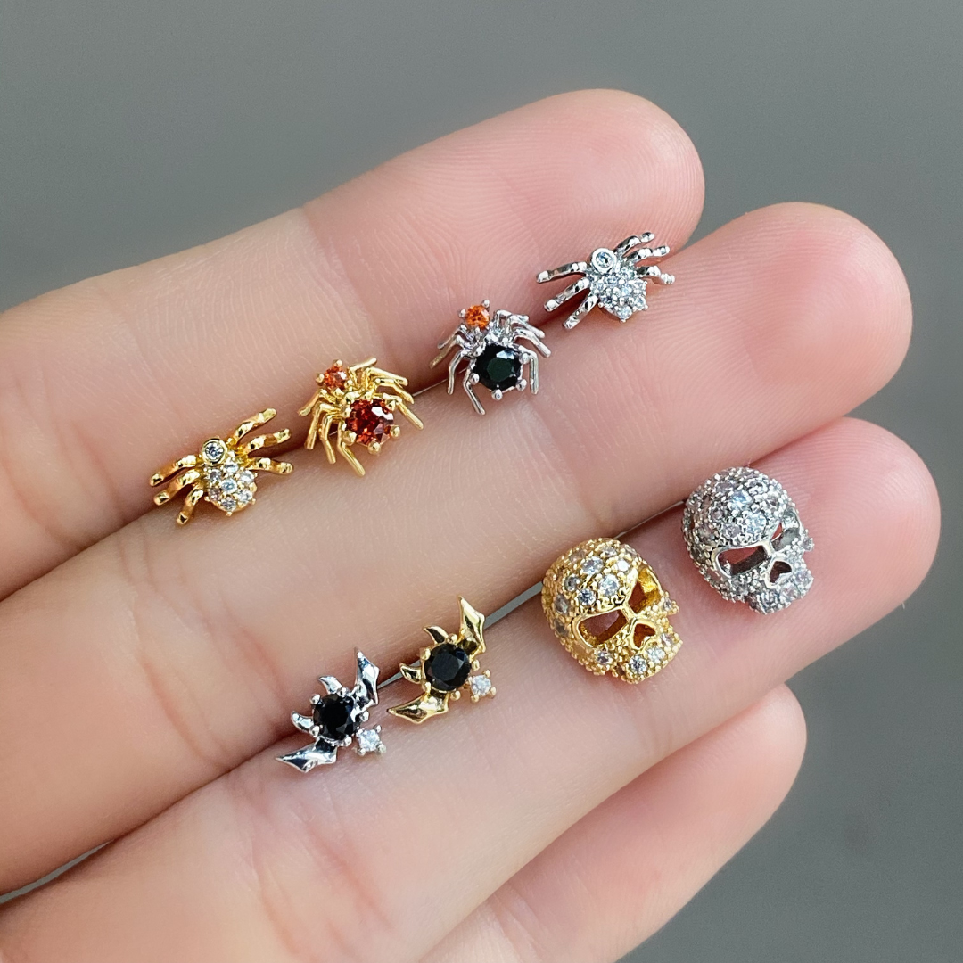 🕸️Spider Kid Stud - OhmoJewelry