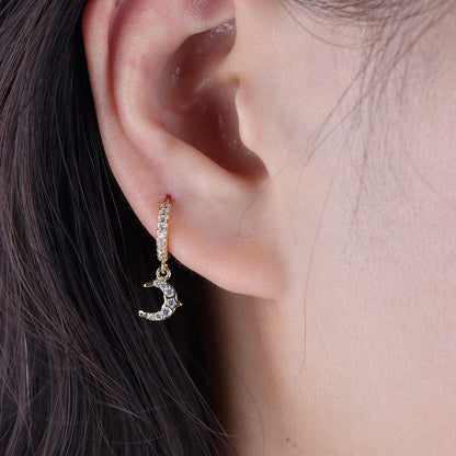 Tessa Huggie Earring - OhmoJewelry