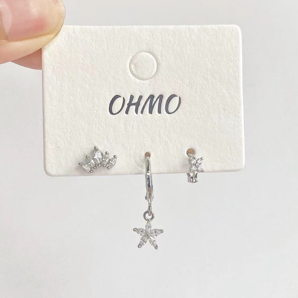 Bella Helix Silver Earring - OhmoJewelry