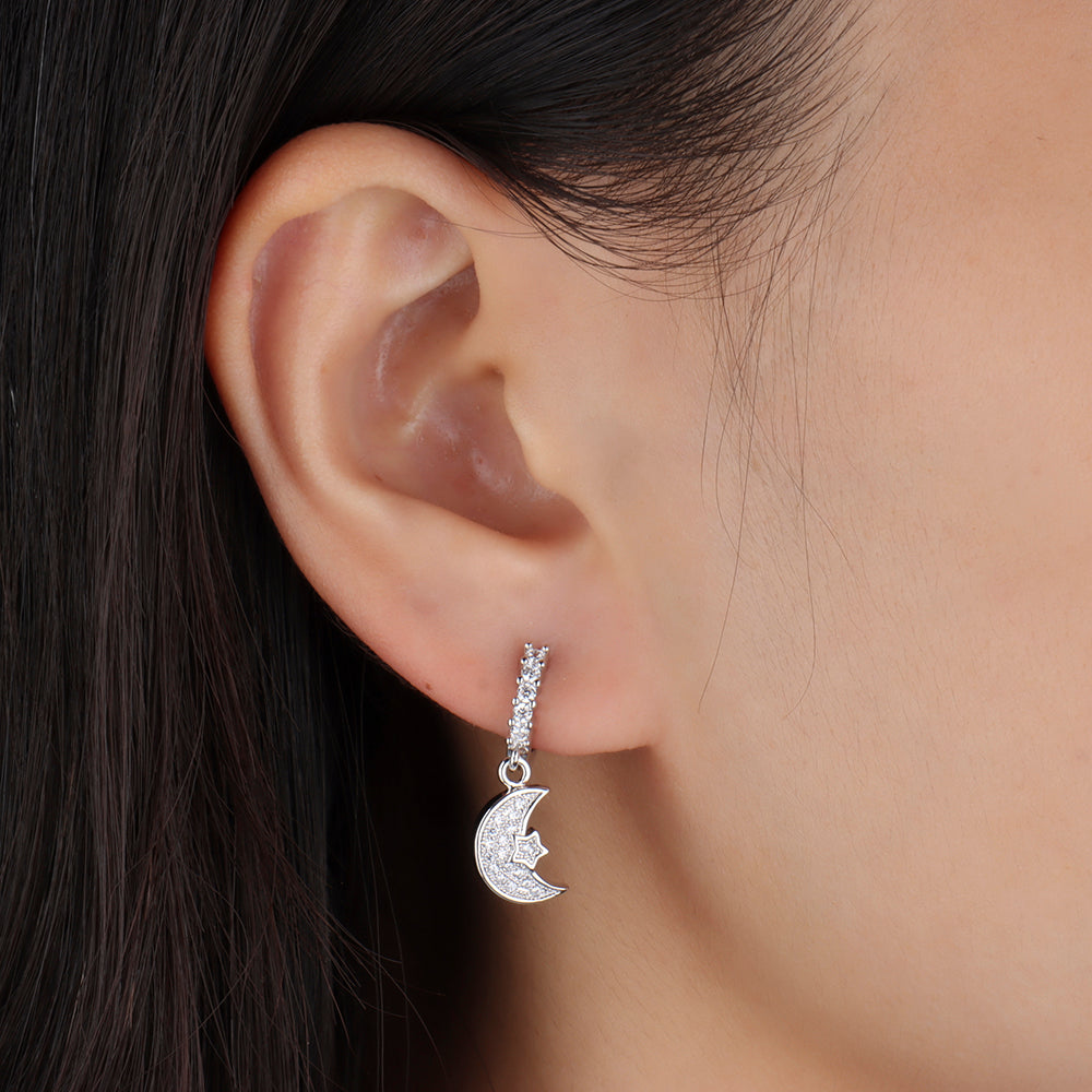 Chandra Hoop Earring - OhmoJewelry