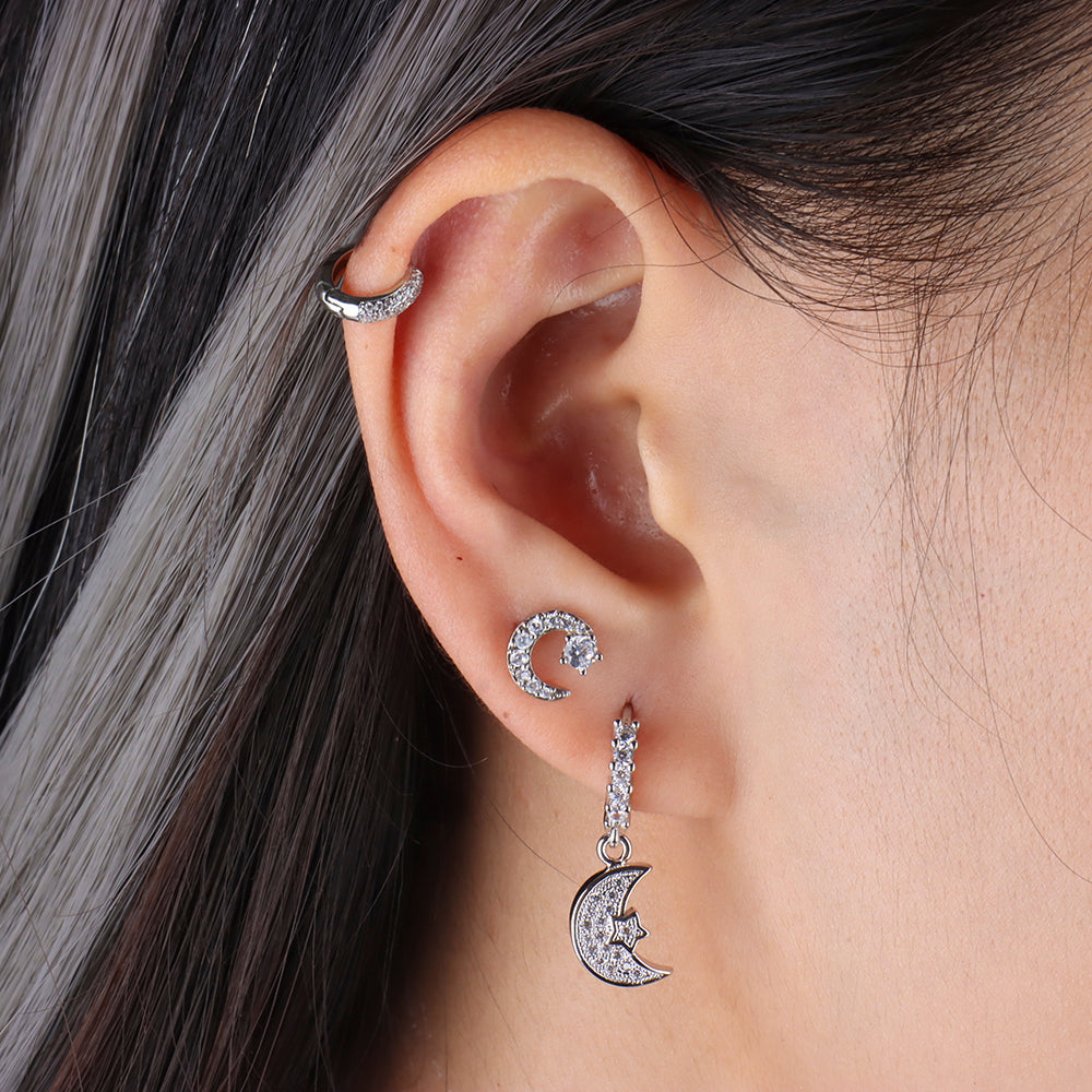 Chandra Hoop Earring - OhmoJewelry