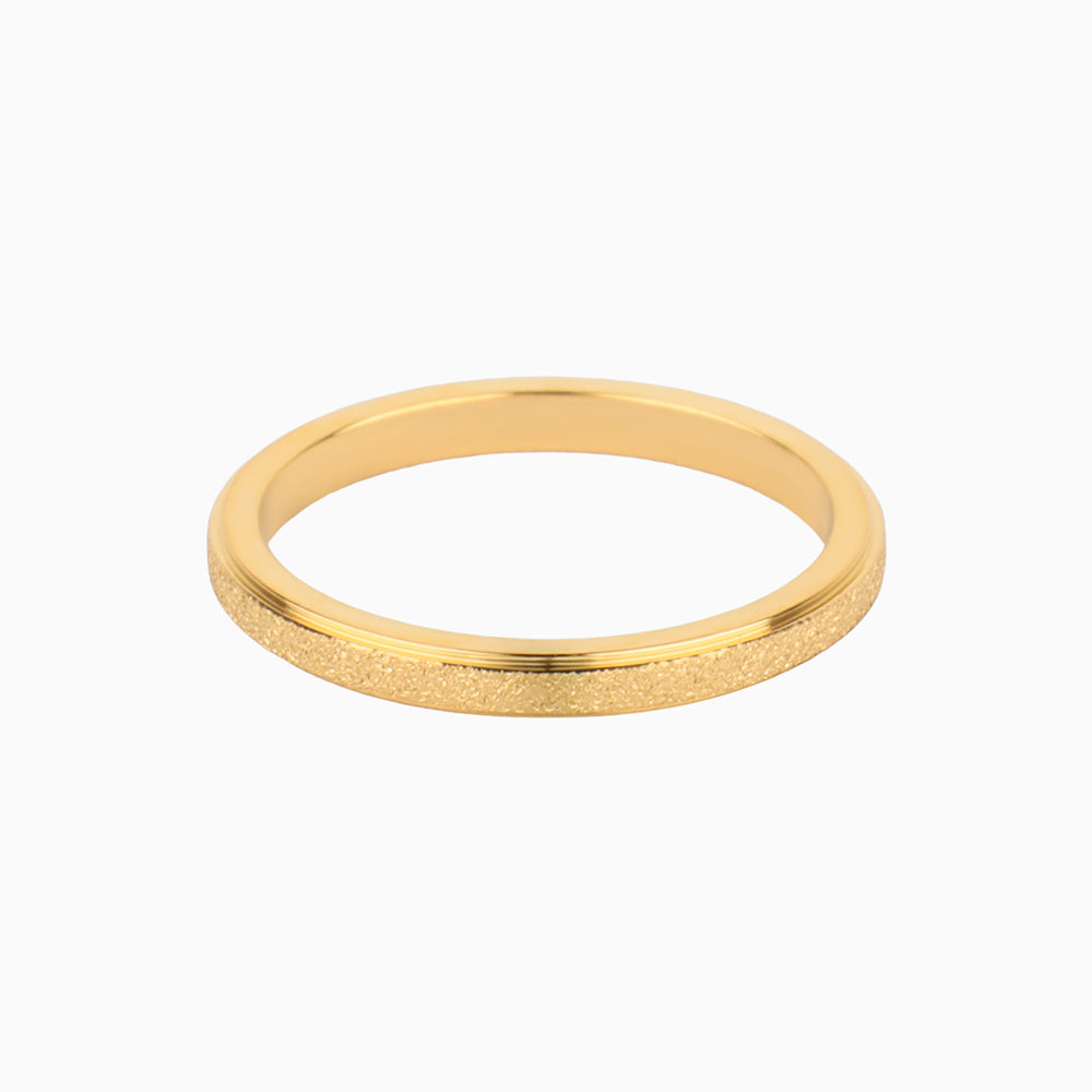 Frosted Basic Ring - OhmoJewelry