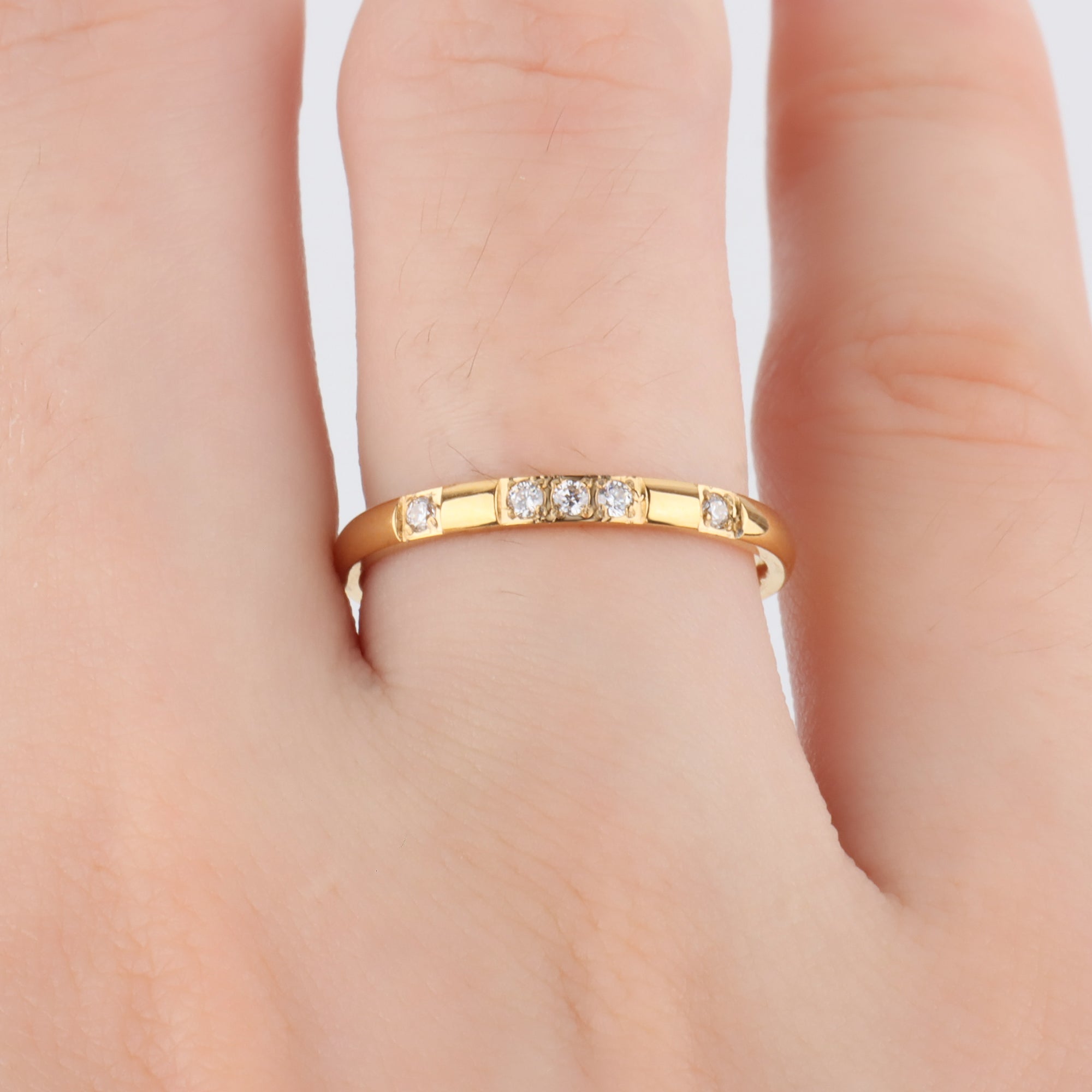 Fine Flash Ring - OhmoJewelry