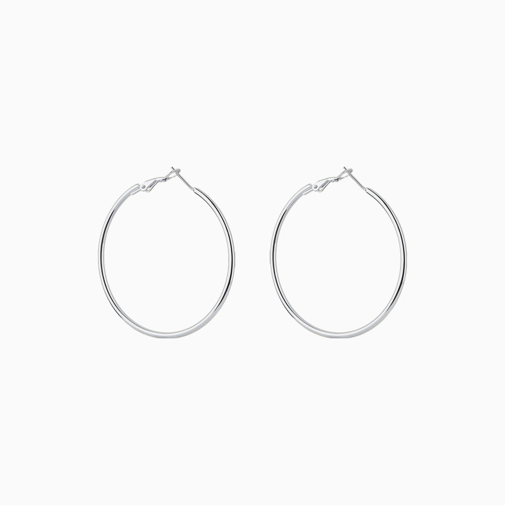 Classic Large Hoops - OhmoJewelry