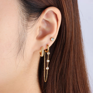 Basic Gem Stud - OhmoJewelry