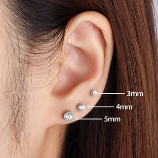 Basic Gem Stud - OhmoJewelry