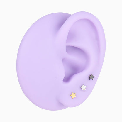 Basic Star Stud - OhmoJewelry